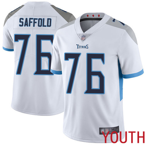 Tennessee Titans Limited White Youth Rodger Saffold Road Jersey NFL Football #76 Vapor Untouchable